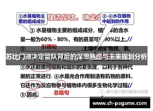 苏比门迪决定留队背后的深思熟虑与未来规划分析